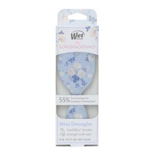 LoveShackFancy Wet Brush Mini Detangler - Blue Floral
